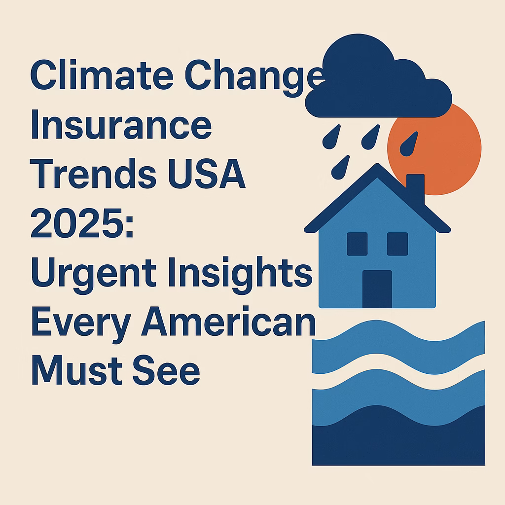 Climate Change Insurance Trends USA 2025: Urgent Insights Every American Must See
