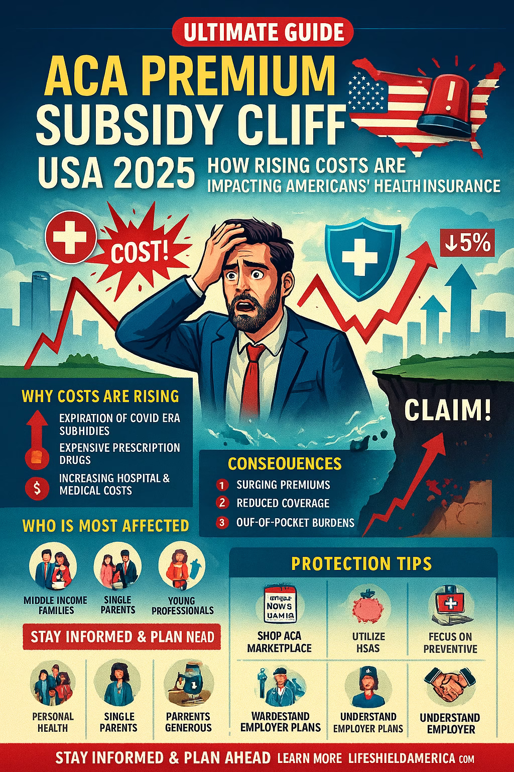 📈 Shocking ACA Premium Subsidy Cliff USA 2025: How Rising Costs Are Impacting Americans’ Health Insurance